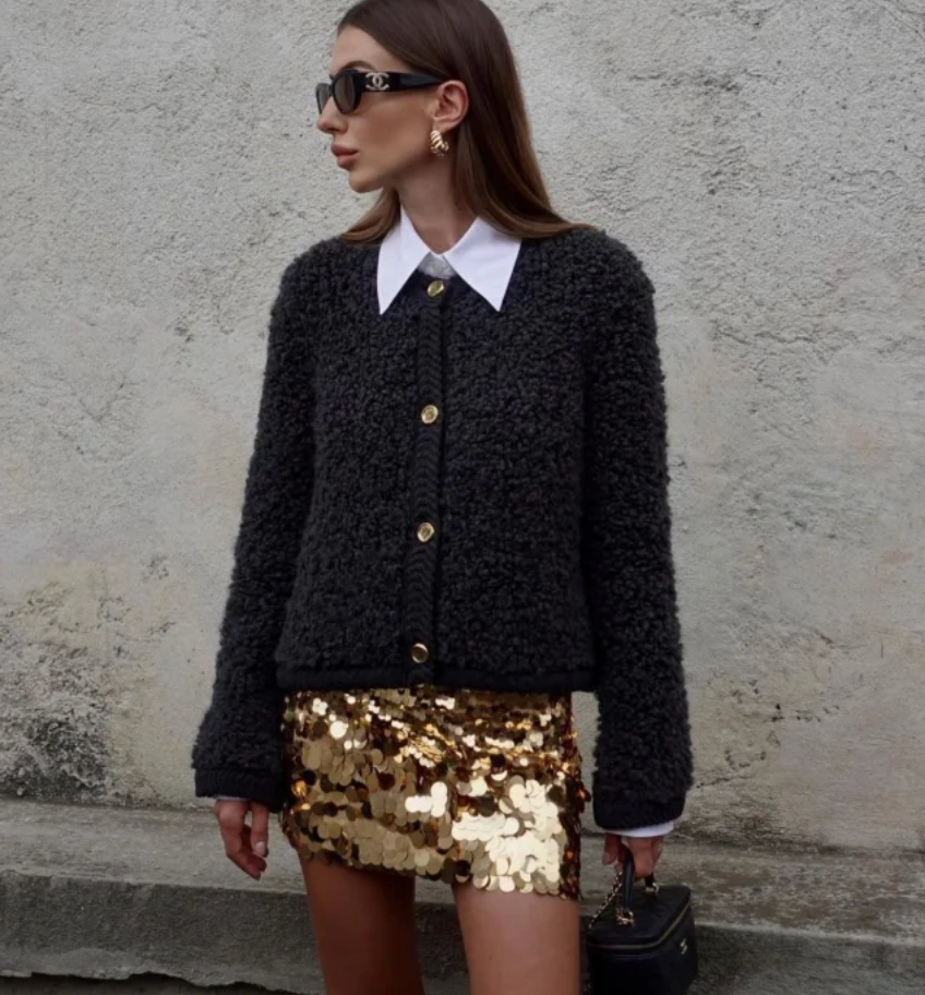 Léane - Cardigan femme élégant