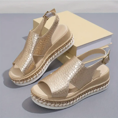 Helma | Sandales Sangles pour femme | compensées