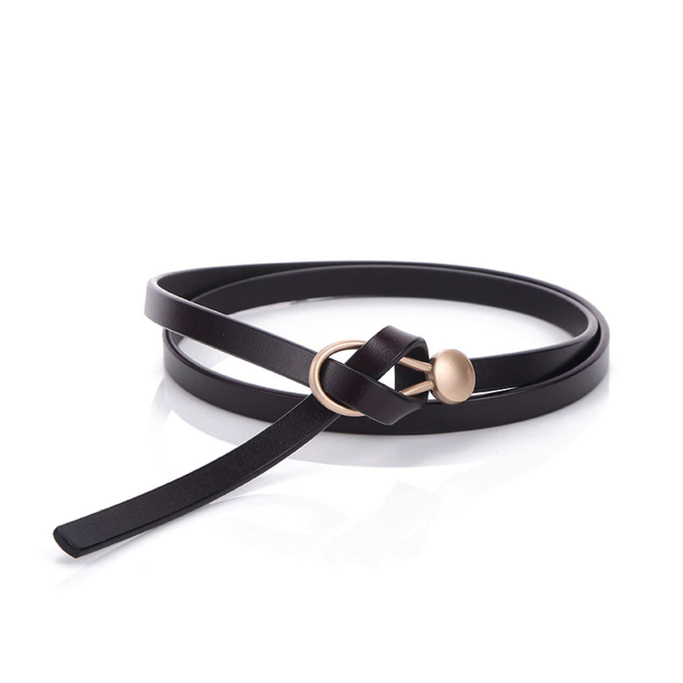 Mae - Ceinture élégante en cuir de luxe pour dames