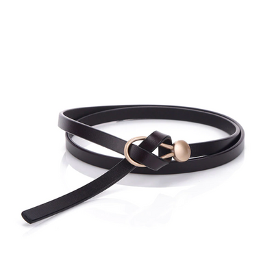 Mae - Ceinture élégante en cuir de luxe pour dames