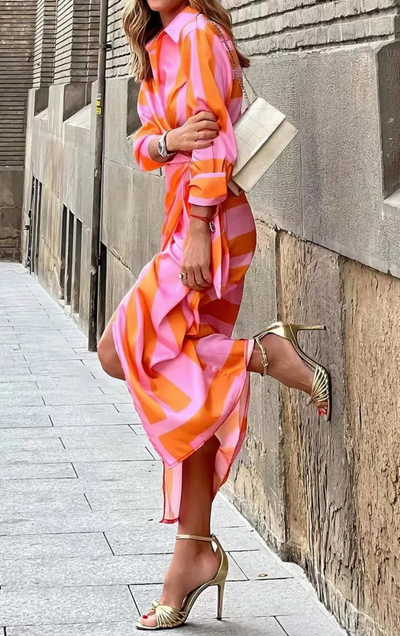 CLARA | Abito Avvolgente Elegante e di Tendenza