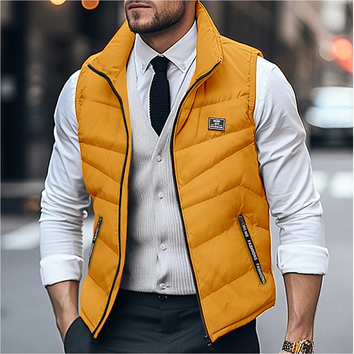Hugo - Gilet homme matelassé léger