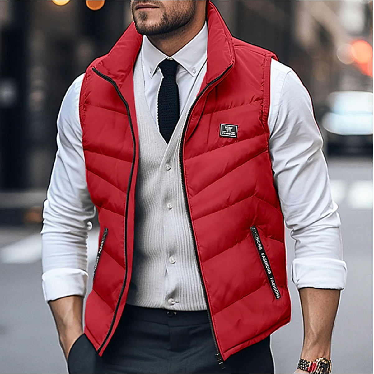 Hugo - Gilet homme matelassé léger