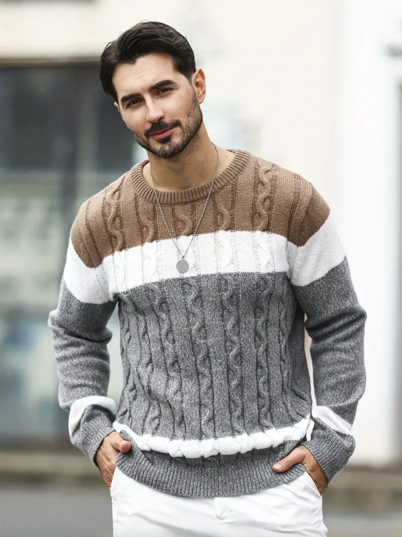 MINO | Pull tricoté confortable
