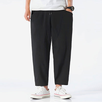 Pantalon court urbain en coton