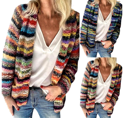 Cardigan tricoté coloré Sierra