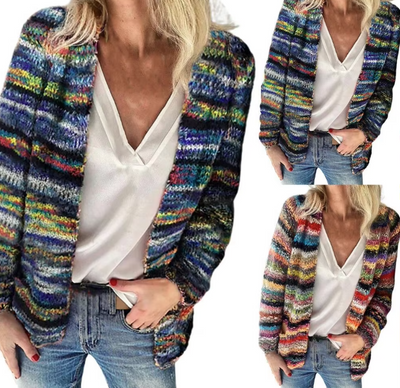 Cardigan tricoté coloré Sierra