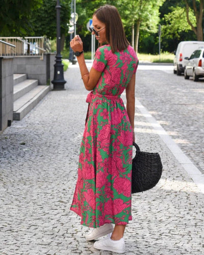 Linda - Robe florale élégante