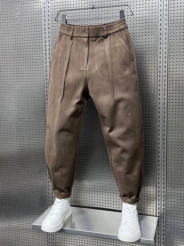 Pantalon chiné élégant
