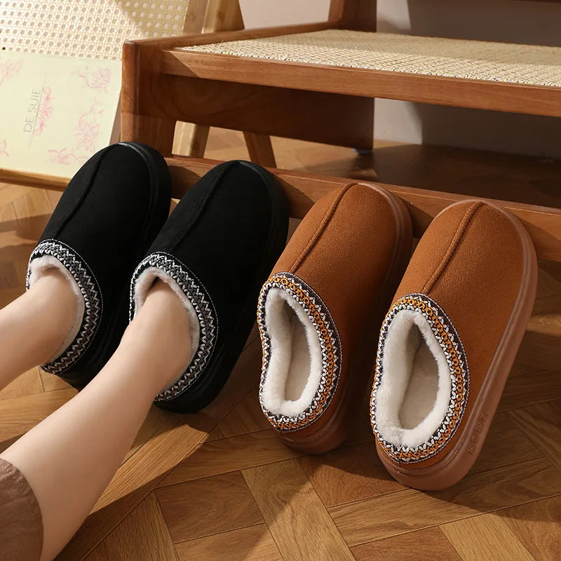 Charlotte| Chaussons à doublure chaude