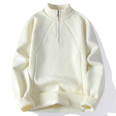 Col montant et demi-zip