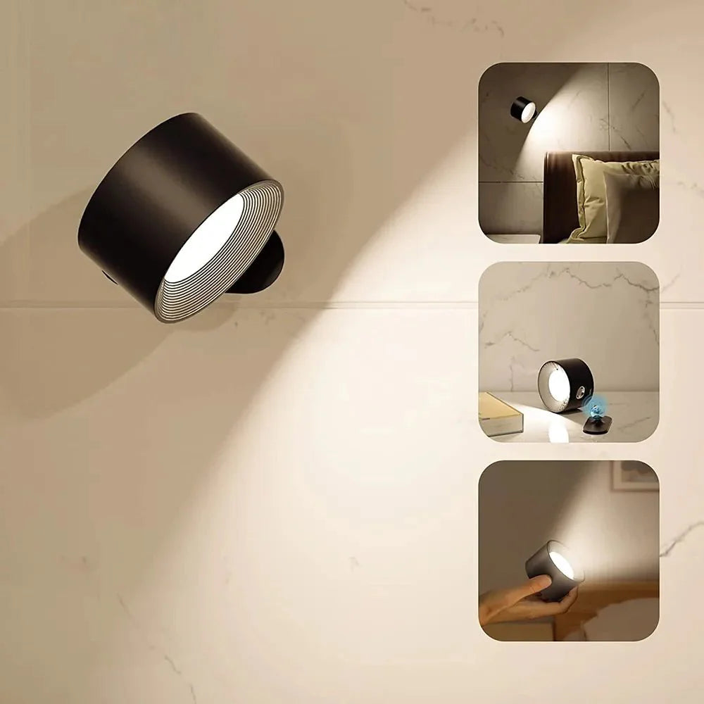 Easystick Lampe murale magnétique et sans fil - Lampe LED collante et rechargeable