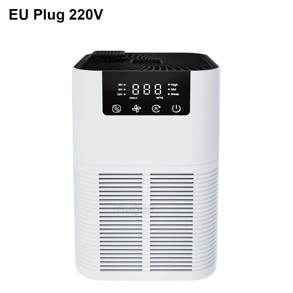 Purificateur d'air avec filtre HEPA et aromathérapie - Purification silencieuse de l'air ambiant pour la maison et la chambre à coucher