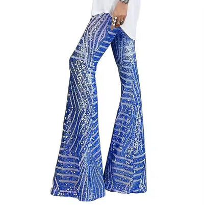 Gabriella | Pantalon Évasé pour femme | Paillettes