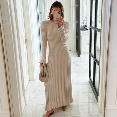 Sophie™ - Robe maxi tricotée élégante
