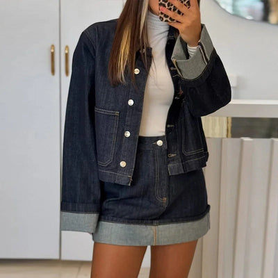 Ensemble en denim - Veste & Jupe