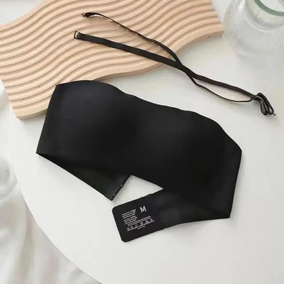 Soutien-gorge bandeau femme – Maintien sans armature – Tissu respirant sans couture
