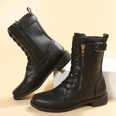 Isabelle | Bottes Élégante Pour Femme | À Lacets
