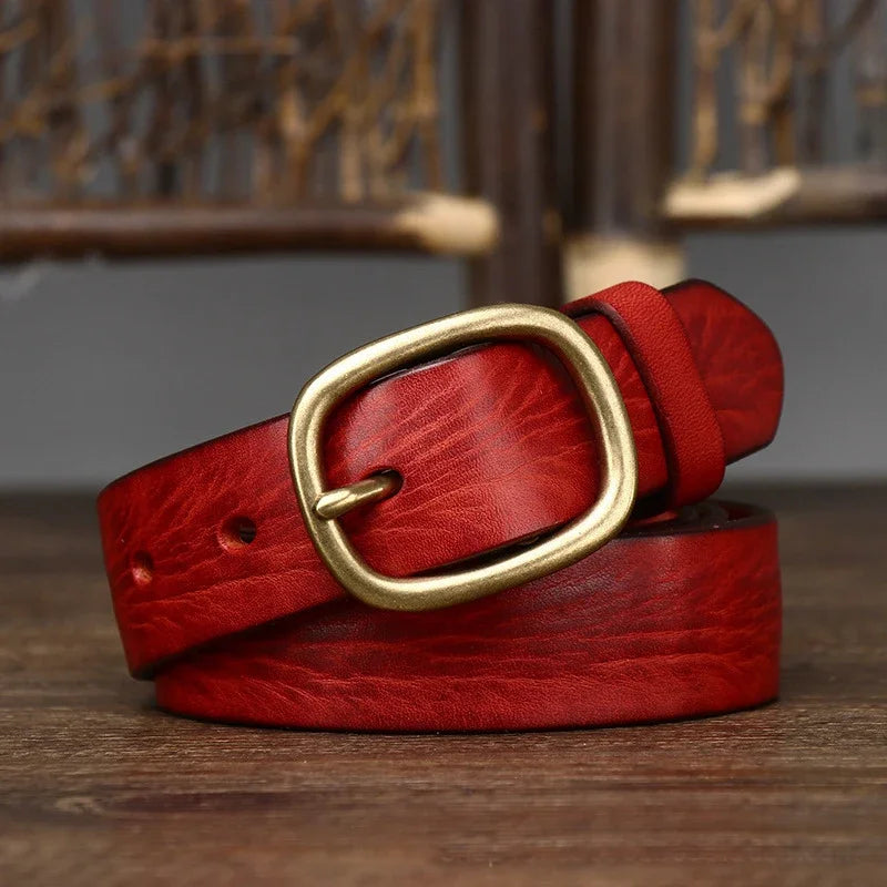ELISA™ | CEINTURE EN CUIR FEMME (2,8 CM DE LARGEUR)