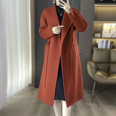 Manteau en cachemire avec ceinture Casmira™