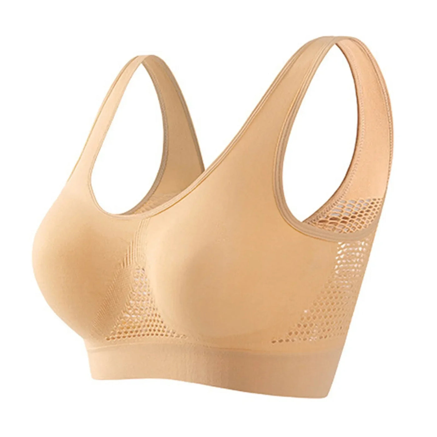 Brassière de sport femme – Maintien élevé – Dos nageur – Tissu respirant extensible
