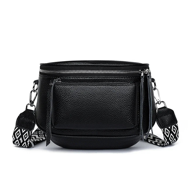 Elsie | Sac à épaule en cuir raffinée