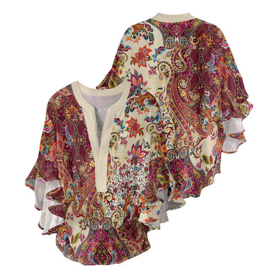 Blouse d'été "Fête au jardin" – Intemporelle & chic