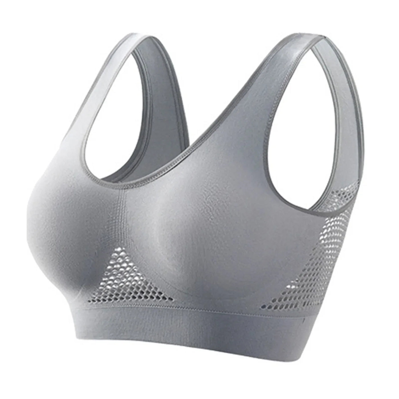 Brassière de sport femme – Maintien élevé – Dos nageur – Tissu respirant extensible