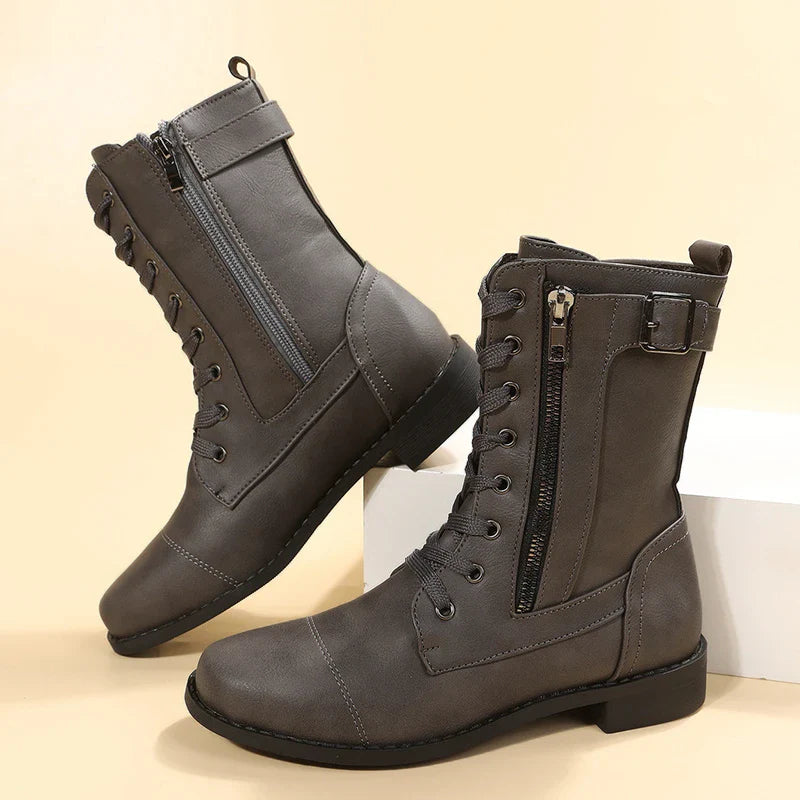 Isabelle | Bottes Élégante Pour Femme | À Lacets