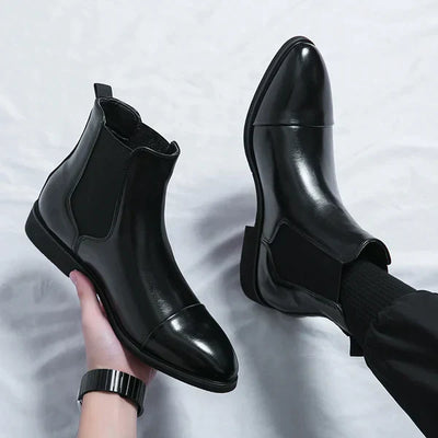 Luc | Bottes A Enfiler Pour Hommes | Confort