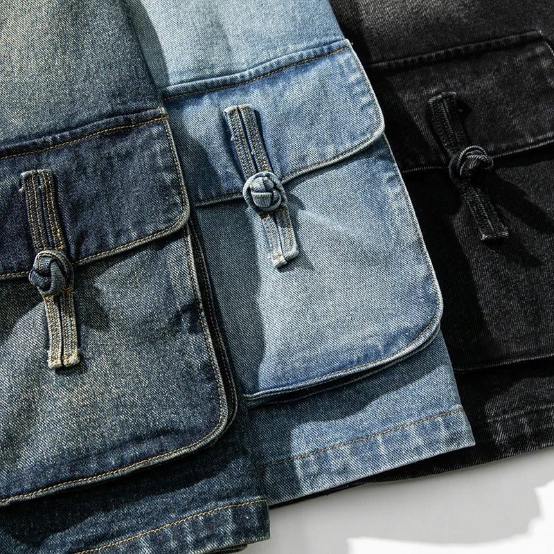 Kimono en denim vintage