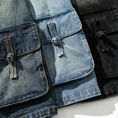 Kimono en denim vintage