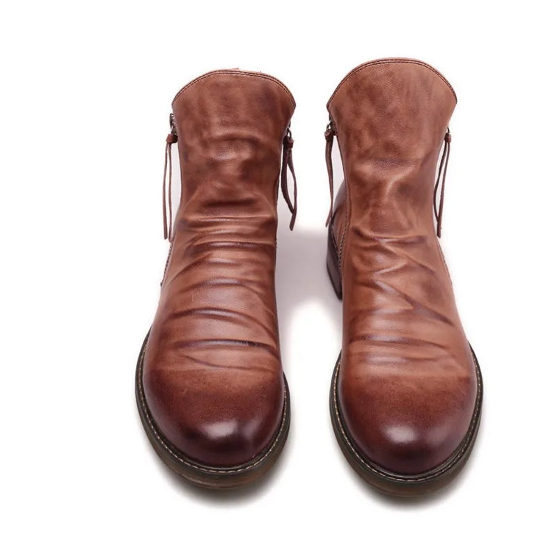 Bottes en Cuir Élégantes