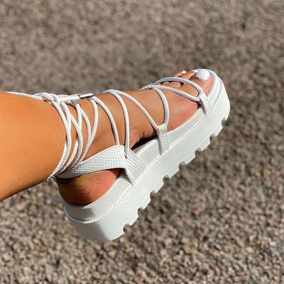 Maria - Sandales élégantes avec cordages élégants pour femmes