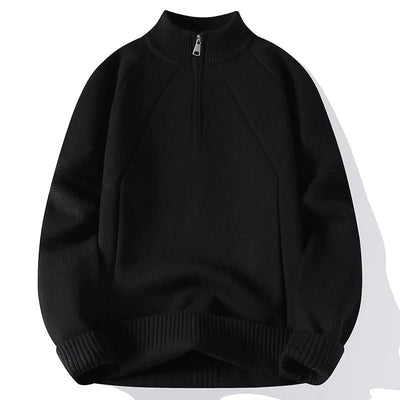 Col montant et demi-zip