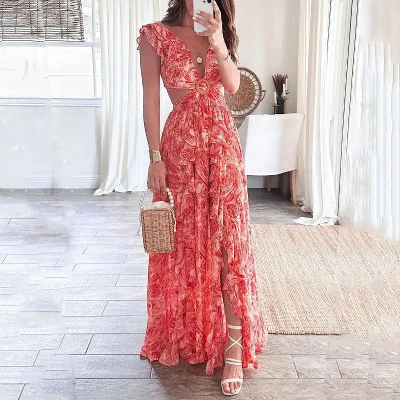 Emily | Robe De Plage Ete Pour Femme | Maxi