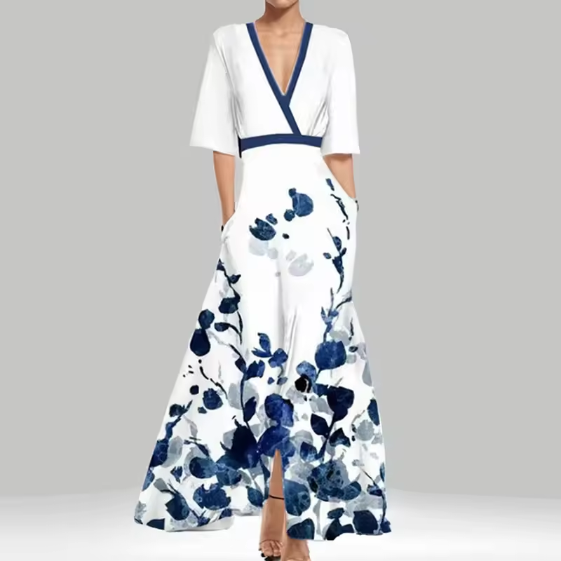 Emily | Robe de fleur de luxe