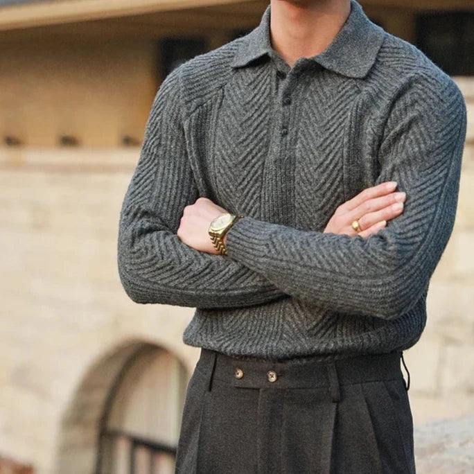 Polo en tricot