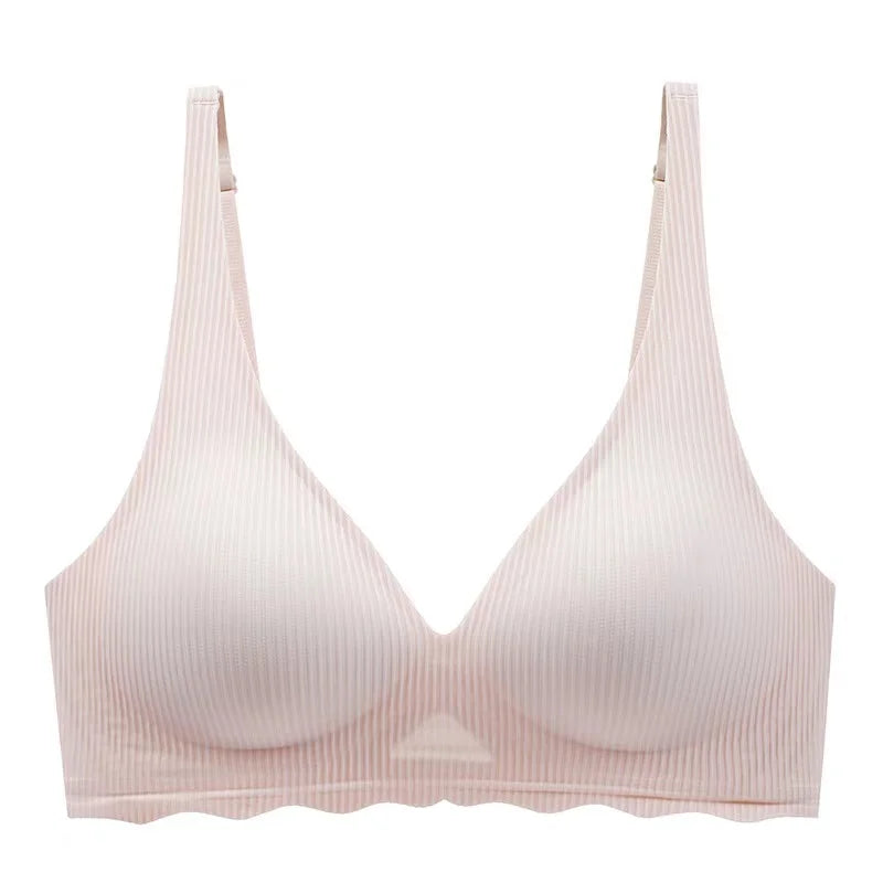 Soutien-gorge femme – Sans couture – Maintien léger – Tissu respirant – Design ajouré