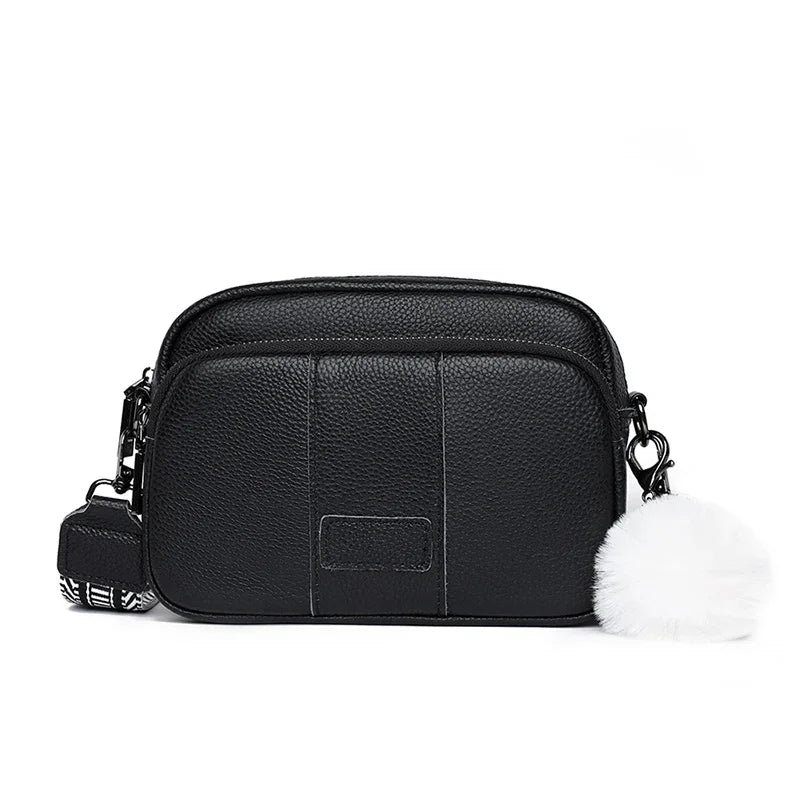 Sac à épaule en cuir fin Maeve