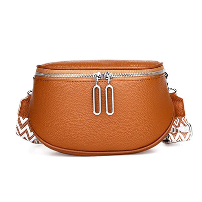 Sac à bandoulière en cuir raffiné Indie