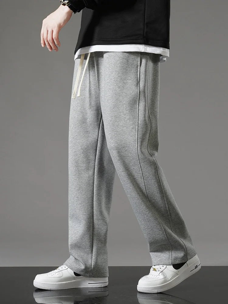Pantalon de survêtement essentiel en coton mélangé