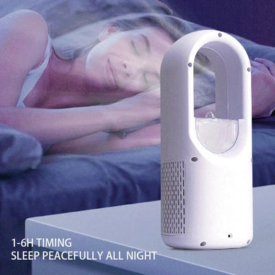 BreezePod Refroidisseur d'air portable à 6 niveaux - Brume ultrasonique, minuterie & veilleuse