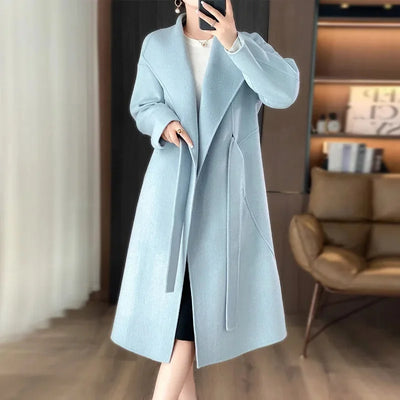 Manteau en cachemire avec ceinture Casmira™