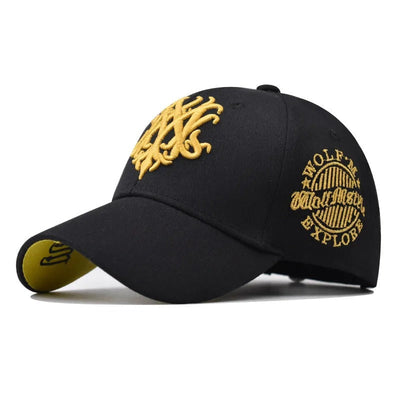 Casquette brodée Totem du Loup