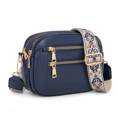 Violet | Sac à bandoulière en cuir refined