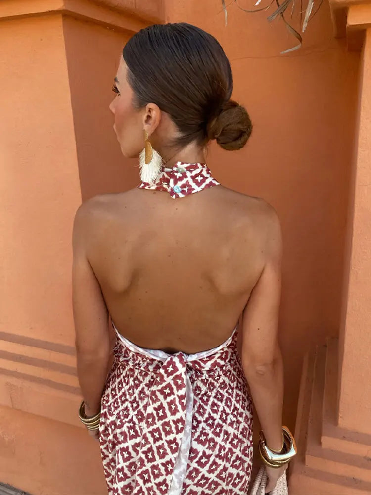 Robe Froncée à Épaules Dénudées