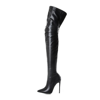 Lorraine | Botte Haute À Talon Pour Femmes