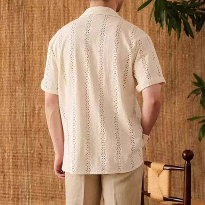 Chemise en coton tricoté Santiago