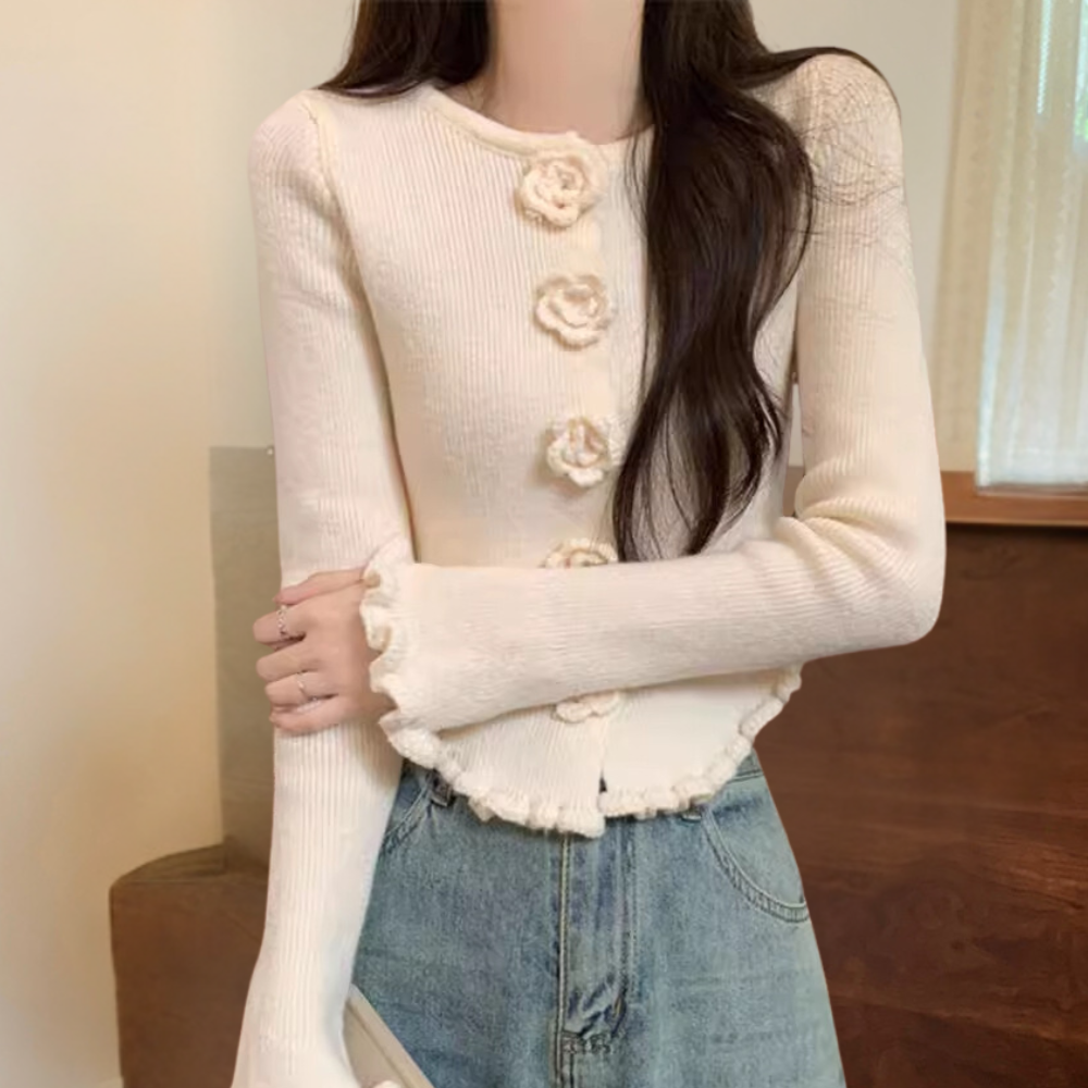 MARY - Cardigan Floral Polyvalent pour Femmes